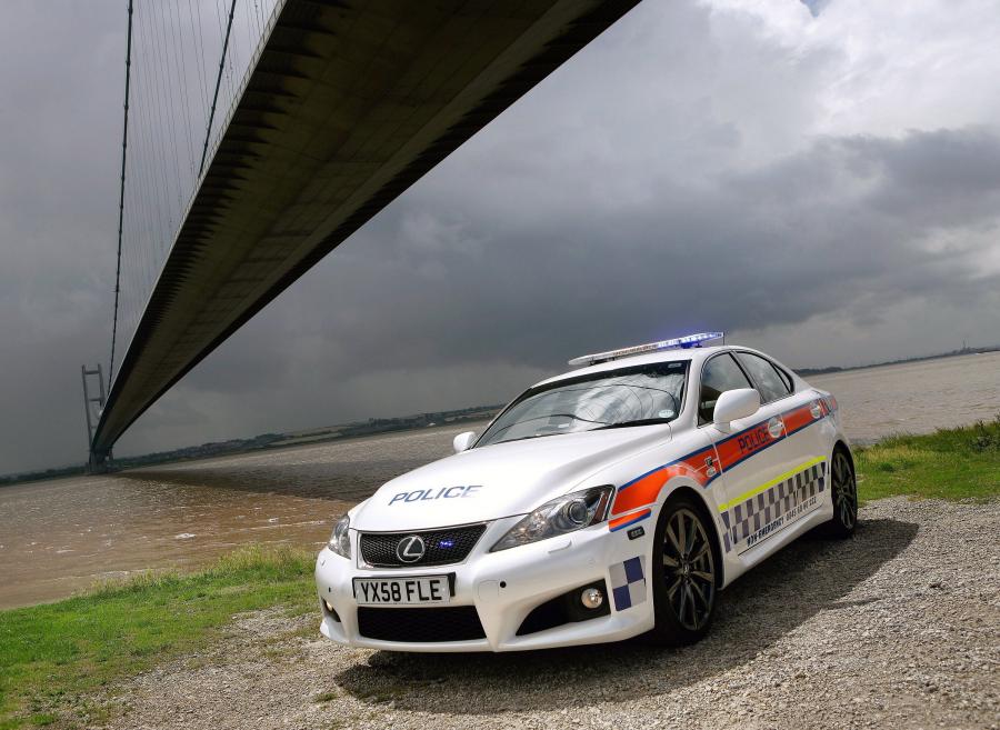  Lexus IS-F Police Car 2008 года  (UK) (фото 11 из 13)